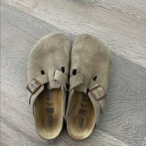 Birkenstock Boston Soft Footbed Suede